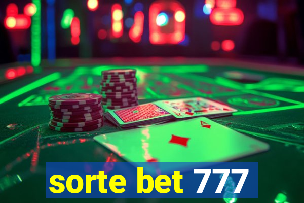 sorte bet 777